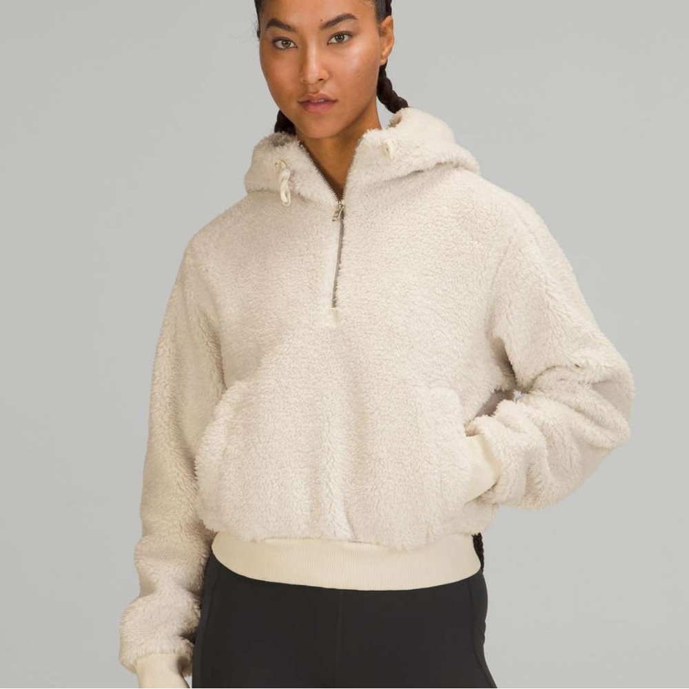 Lululemon Textured Fleece 1/2 Zip